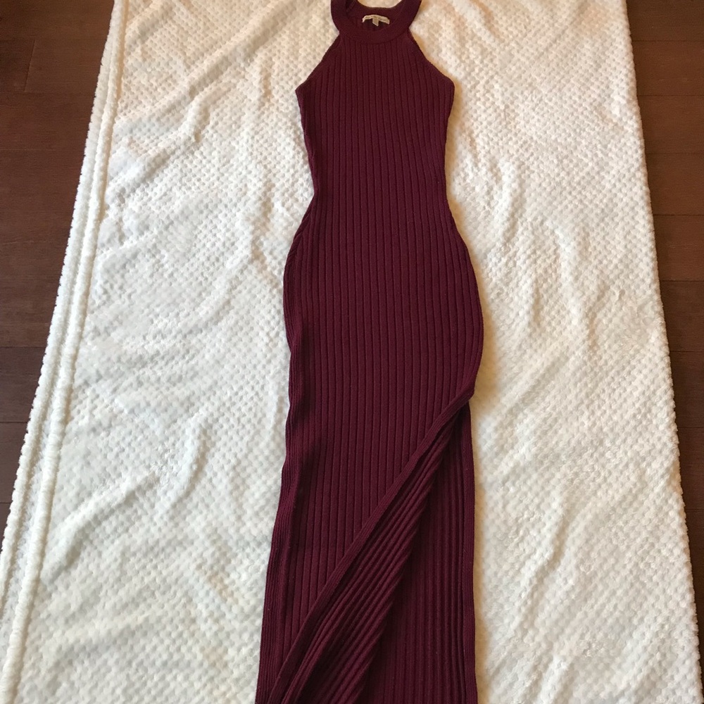 Burgundy Charlotte Russe Dress